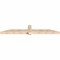 Ekena Millwork Eugene Smooth Timber Gable Bracket, Douglas Fir, 96"W x 16"H x 5 1/2"D x 5 1/2"F, 4/12 Pitch GBW096X16X0606EUG00SDF - alternate 2